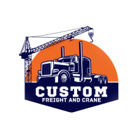 Custom Freight and Crane Logo-Retina